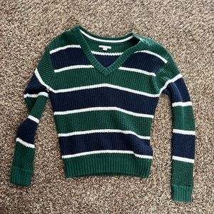 American Eagle Striped Sweater